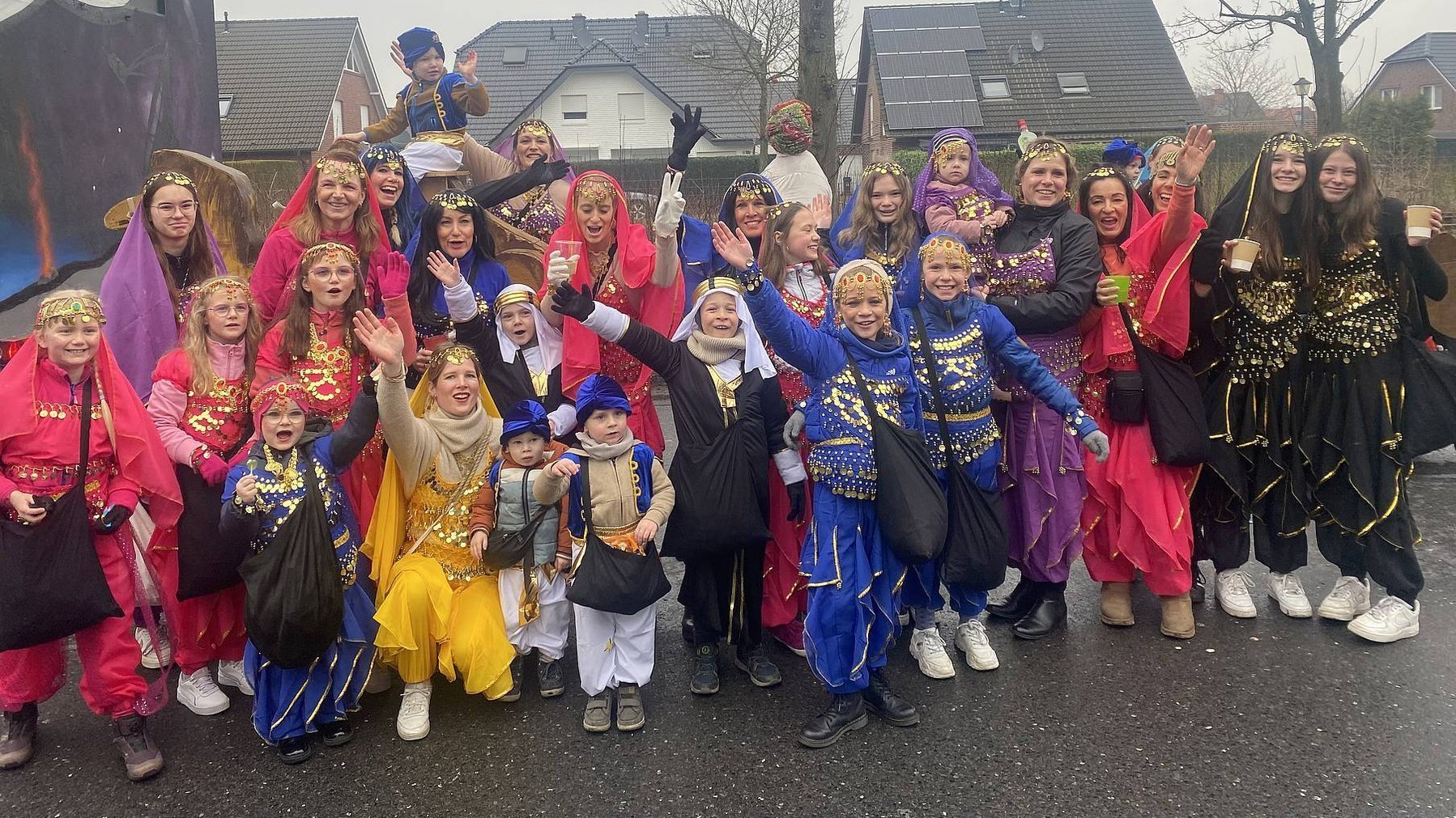 Karnevalsumzug in Sendenhorst 2024